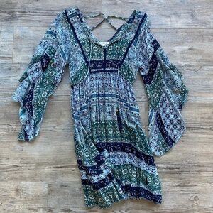 Hippie Boho western cowgirl dress